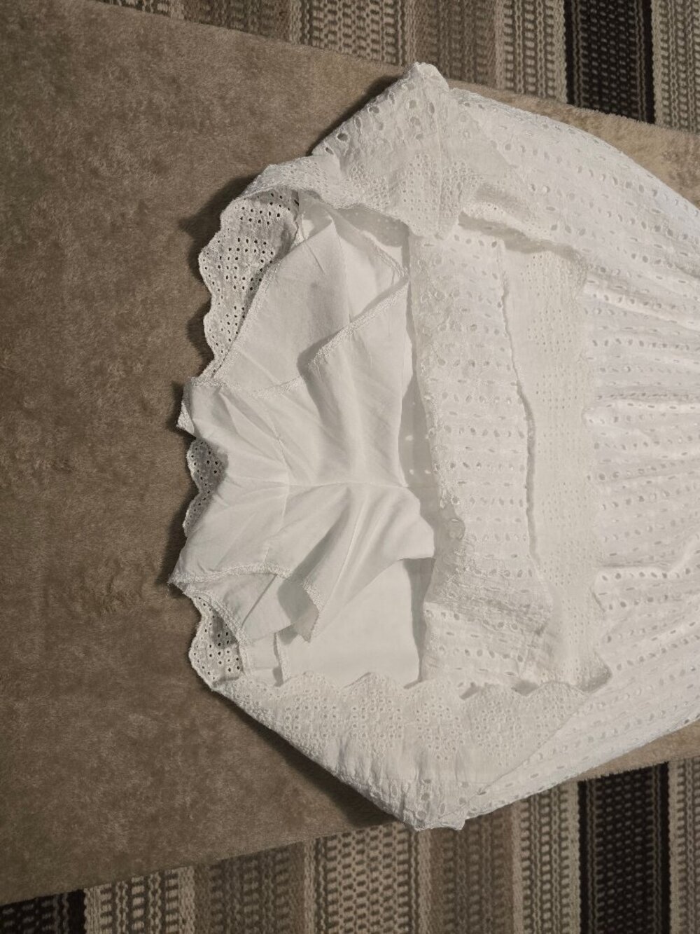 Cap sleeve Bohemian snow white mini romper dress woman - Picture 3 of 9